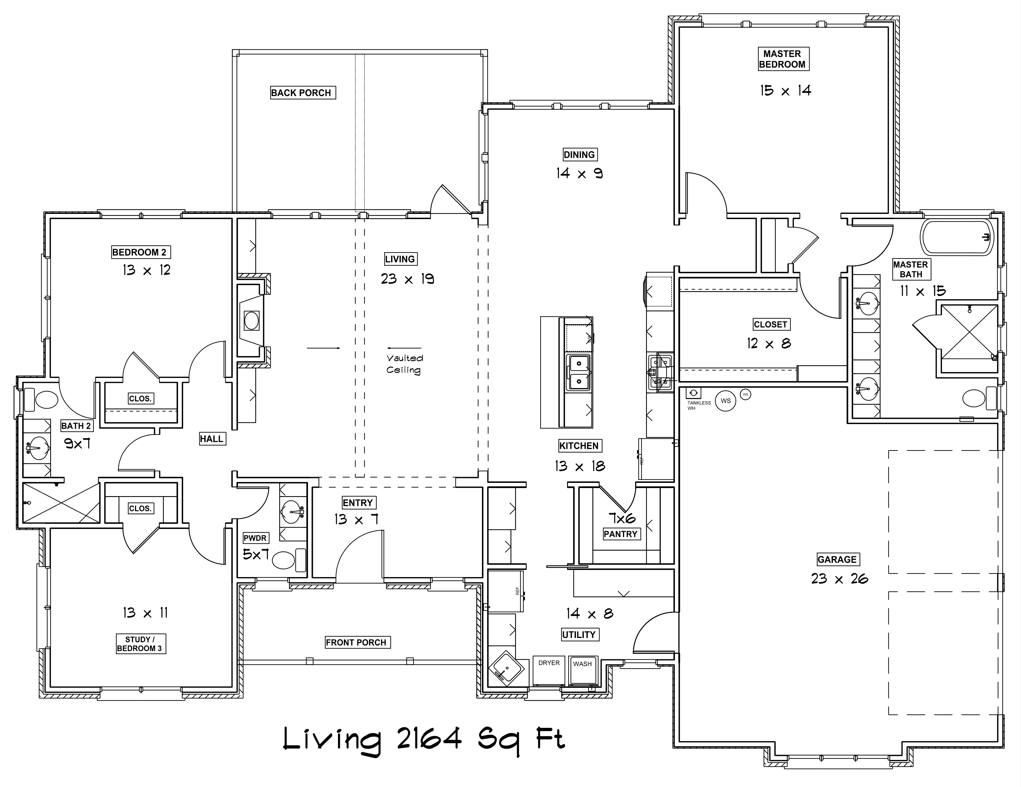 2164 Market Plan floor plans