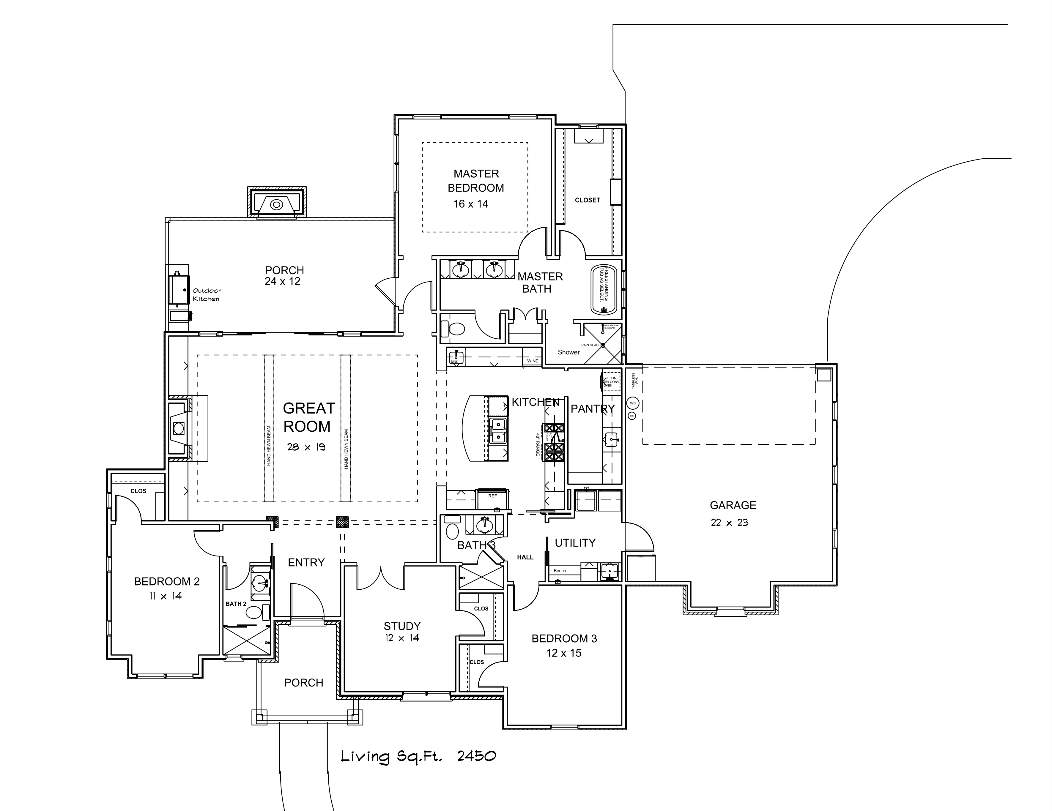 2480 Market Plan custom home floor plans