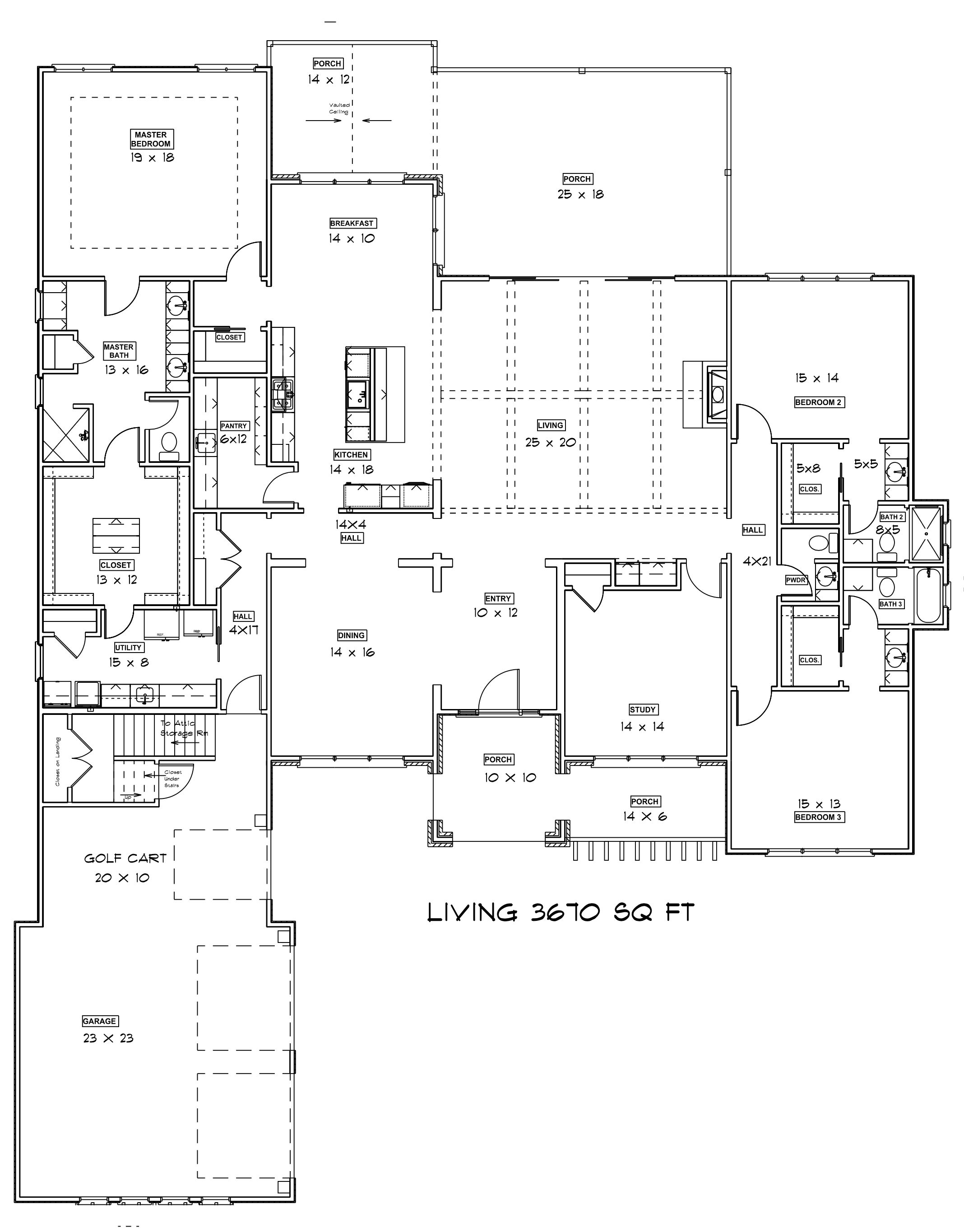 3670 Market Plan floor plans